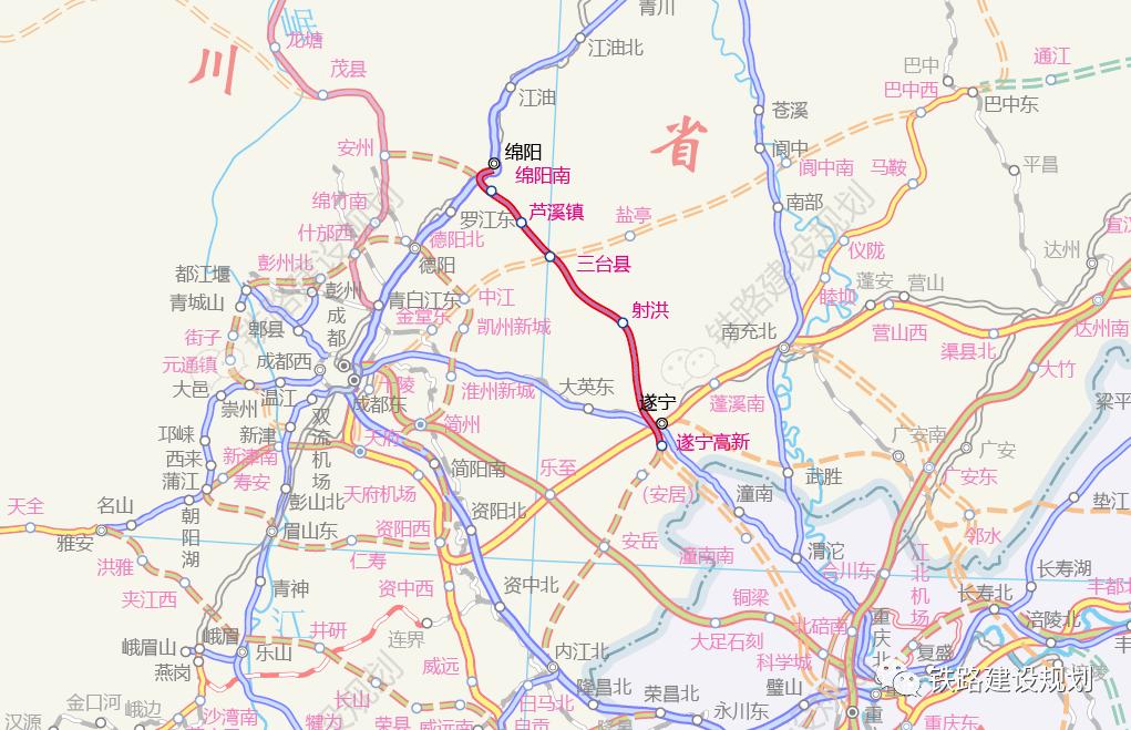 绵遂铁路迎来全新进展，三台段建设势头强劲！